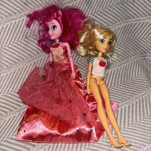 My Little Pony Equestria Girls Apple Jack & Pinkie Pie Classic Dolls MLP 2017 C2